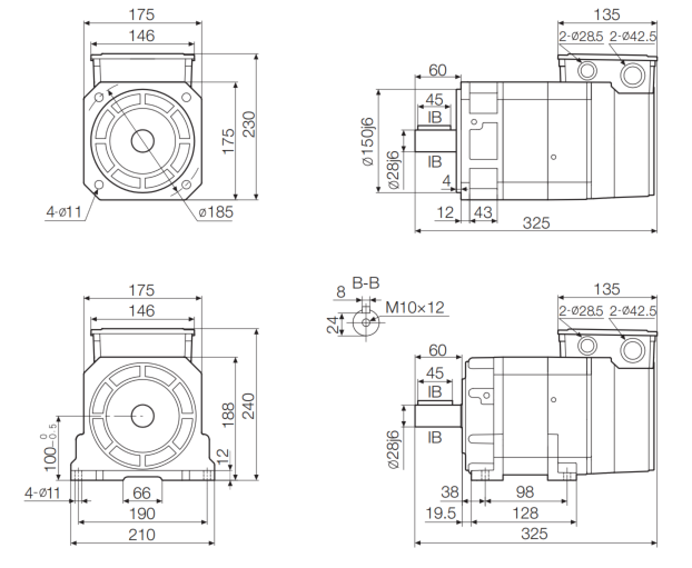 Servo Spindle Motor