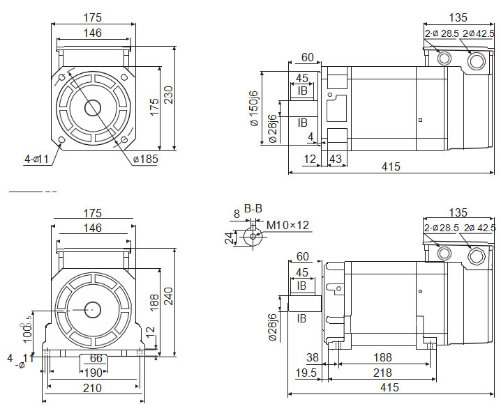 Servo Spindle Motor