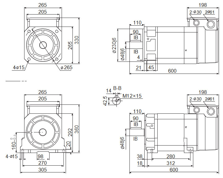 Servo Spindle Motor