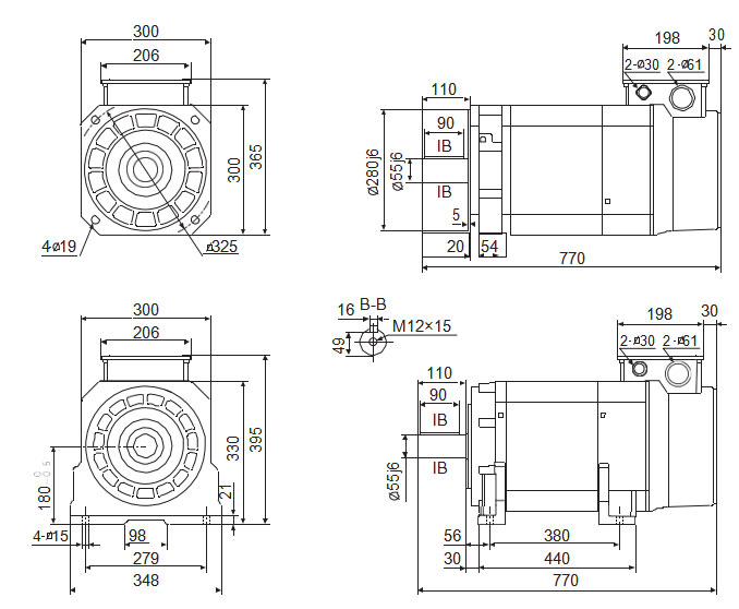 Servo Spindle Motor