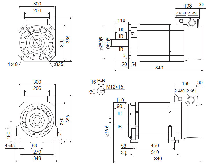 Servo Spindle Motor