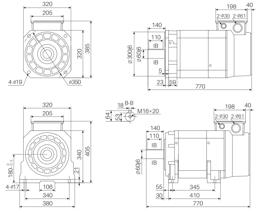 Servo Spindle Motor