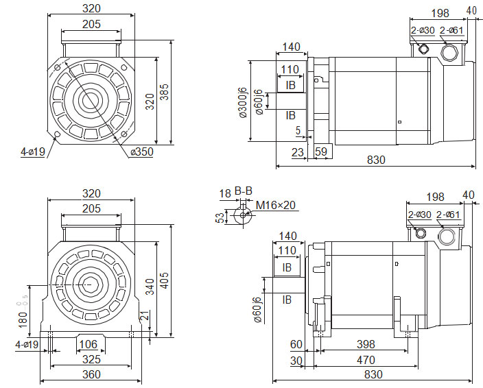 Servo Spindle Motor