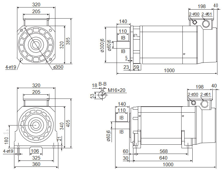 Servo Spindle Motor