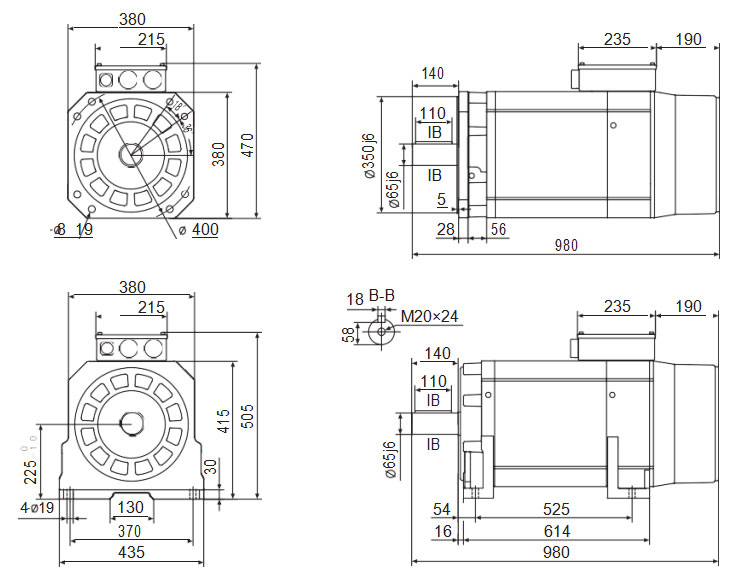 Servo Spindle Motor