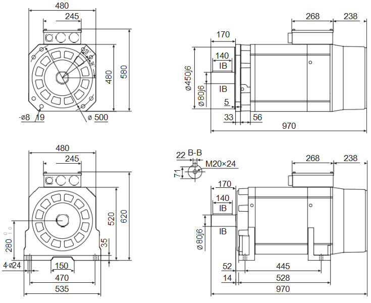 Servo Spindle Motor