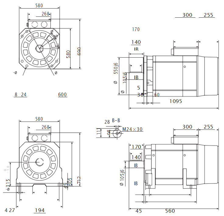 Servo Spindle Motor