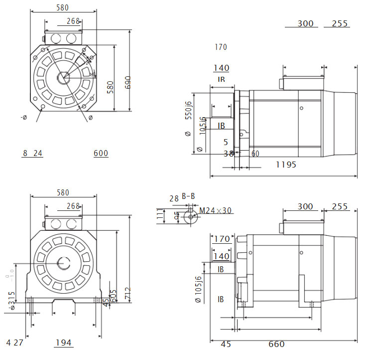 Servo Spindle Motor