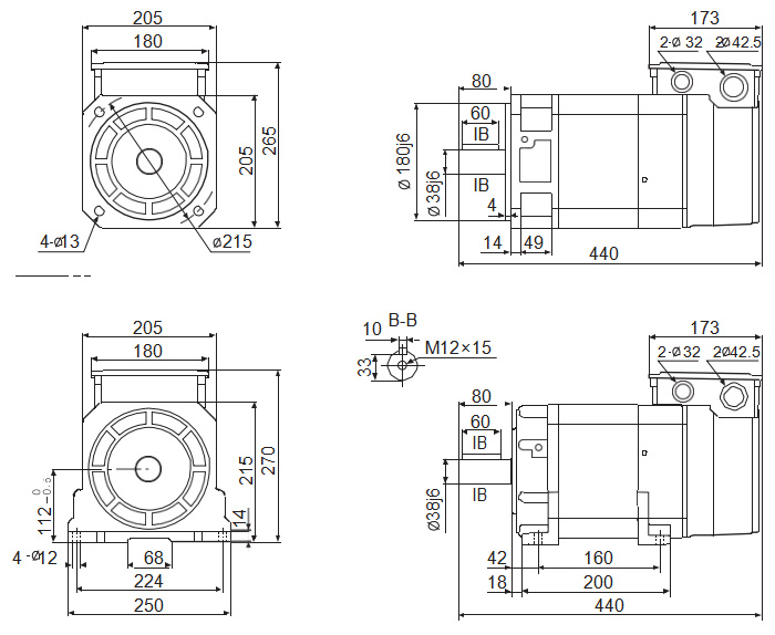 Servo Spindle Motor