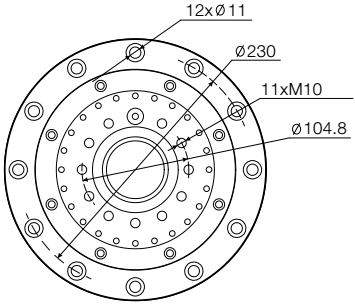 CNC Lathe Motorized spindle