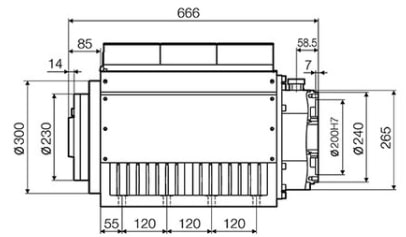 CNC Lathe Motorized spindle