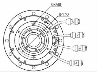 CNC Lathe Motorized spindle 